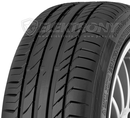 Pneumatiky CONTINENTAL Sport Contact 5 Seal 255/50 R21 109Y